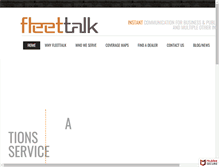 Tablet Screenshot of fleettalk.net